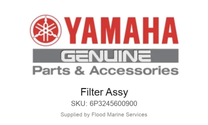 Filter Assy - Genuine Yamaha Product available at Flood Marine