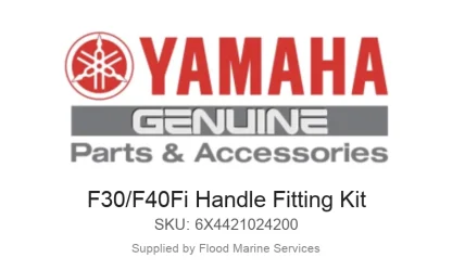F30/F40Fi Handle Fitting Kit - Genuine Yamaha Product available at Flood Marine