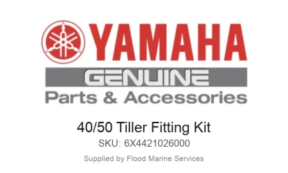 40/50 Tiller Fitting Kit - Genuine Yamaha Product available at Flood Marine
