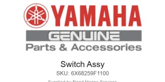 Switch Assy - Genuine Yamaha Product available at Flood Marine