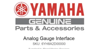 Analog Gauge Interface - Genuine Yamaha Product available at Flood Marine