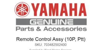 Remote Control Assy (10P, Ptt) - Genuine Yamaha Product available at Flood Marine