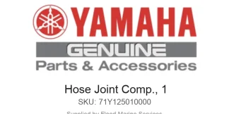 Hose Joint Comp., 1 - Genuine Yamaha Product available at Flood Marine