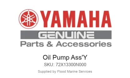 Oil Pump Ass'Y - Genuine Yamaha Product available at Flood Marine