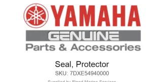 Seal, Protector - Genuine Yamaha Product available at Flood Marine