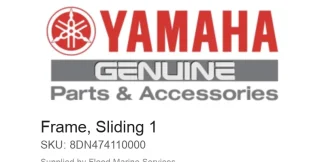 Frame, Sliding 1 – Genuine Yamaha Product available at Flood Marine