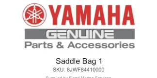 Saddle Bag 1 - Genuine Yamaha Product available at Flood Marine