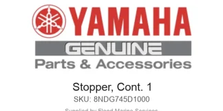Stopper, Cont. 1 - Genuine Yamaha Product available at Flood Marine
