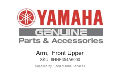 Arm,  Front Upper - Genuine Yamaha Product available at Flood Marine