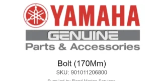 Bolt (170Mm) - Genuine Yamaha Product available at Flood Marine