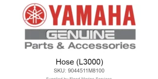 Hose (L3000) - Genuine Yamaha Product available at Flood Marine