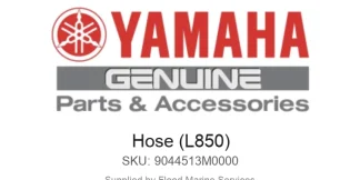Hose (L850) - Genuine Yamaha Product available at Flood Marine