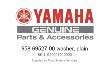 958-69527-00 washer, plain - Genuine Yamaha Product available at Flood Marine