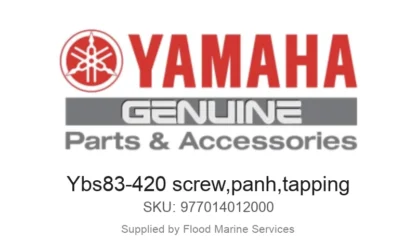 Ybs83-420 screw,panh,tapping - Genuine Yamaha Product available at Flood Marine