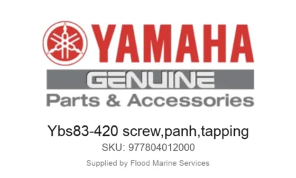 Ybs83-420 screw,panh,tapping - Genuine Yamaha Product available at Flood Marine