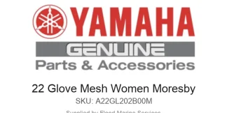 22 Glove Mesh Women Moresby - Genuine Yamaha Product available at Flood Marine