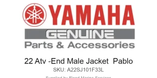 22 Atv -End Male Jacket  Pablo - Genuine Yamaha Product available at Flood Marine