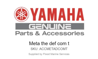Meta the def com t - Genuine Yamaha Product available at Flood Marine