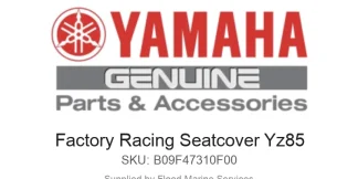 Factory Racing Seatcover Yz85 - Genuine Yamaha Product available at Flood Marine