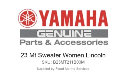 23 Mt Sweater Women Lincoln - Genuine Yamaha Product available at Flood Marine