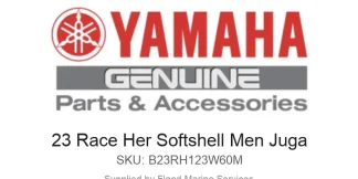 23 Race Her Softshell Men Juga - Genuine Yamaha Product available at Flood Marine