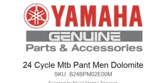 24 Cycle Mtb Pant Men Dolomite - Genuine Yamaha Product available at Flood Marine