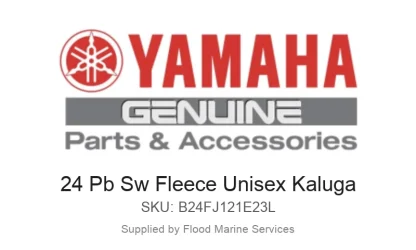 24 Pb Sw Fleece Unisex Kaluga - Genuine Yamaha Product available at Flood Marine