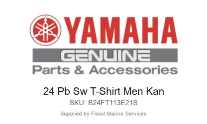 24 Pb Sw T-Shirt Men Kan - Genuine Yamaha Product available at Flood Marine