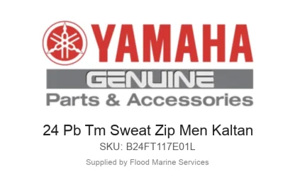 24 Pb Tm Sweat Zip Men Kaltan - Genuine Yamaha Product available at Flood Marine