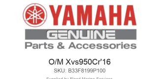 O/M Xvs950Cr'16 - Genuine Yamaha Product available at Flood Marine