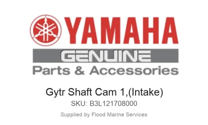 Gytr Shaft Cam 1,(Intake) - Genuine Yamaha Product available at Flood Marine