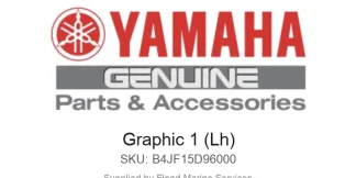 Graphic 1 (Lh) - Genuine Yamaha Product available at Flood Marine