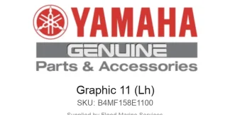 Graphic 11 (Lh) - Genuine Yamaha Product available at Flood Marine