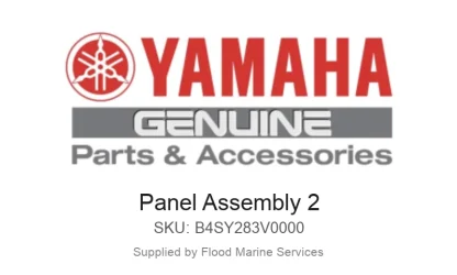 Panel Assembly 2 - Genuine Yamaha Product available at Flood Marine