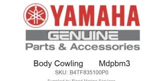 Body Cowling       Mdpbm3 - Genuine Yamaha Product available at Flood Marine