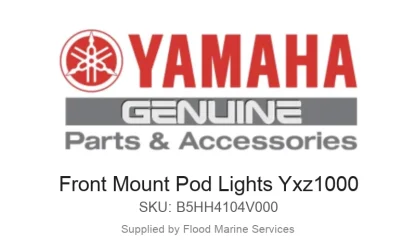Front Mount Pod Lights Yxz1000 - Genuine Yamaha Product available at Flood Marine