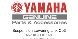 Suspension Lowering Link Cp3 - Genuine Yamaha Product available at Flood Marine