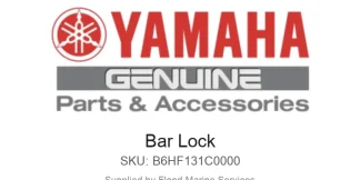 Bar Lock - Genuine Yamaha Product available at Flood Marine