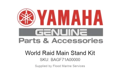 World Raid Main Stand Kit - Genuine Yamaha Product available at Flood Marine