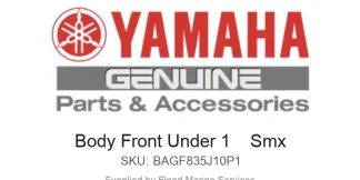 Body Front Under 1    Smx - Genuine Yamaha Product available at Flood Marine