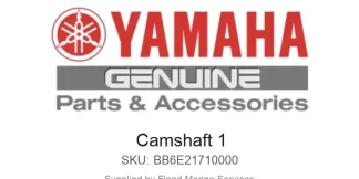 Camshaft 1 - Genuine Yamaha Product available at Flood Marine