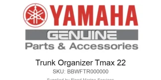 Trunk Organizer Tmax 22 - Genuine Yamaha Product available at Flood Marine