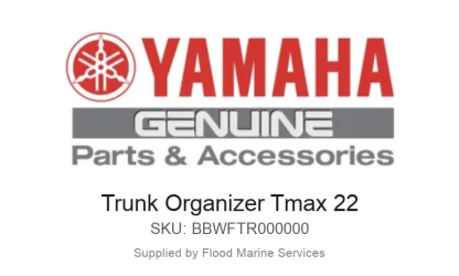 Trunk Organizer Tmax 22 - Genuine Yamaha Product available at Flood Marine