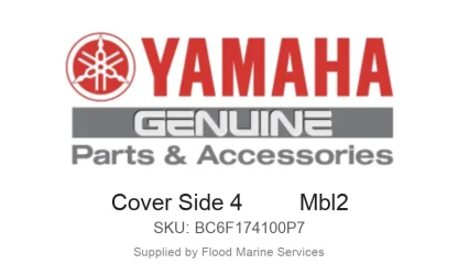 Cover Side 4         Mbl2 - Genuine Yamaha Product available at Flood Marine