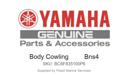 Body Cowling         Bns4 - Genuine Yamaha Product available at Flood Marine