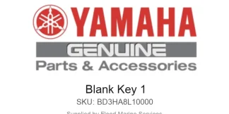 Blank Key 1 - Genuine Yamaha Product available at Flood Marine