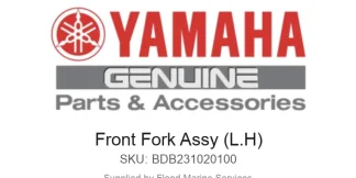 Front Fork Assy (L.H) - Genuine Yamaha Product available at Flood Marine
