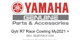 Gytr R7 Race Cowling My2021 > - Genuine Yamaha Product available at Flood Marine