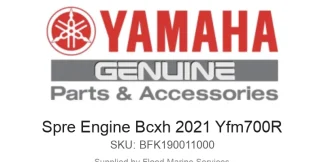 Spre Engine Bcxh 2021 Yfm700R - Genuine Yamaha Product available at Flood Marine