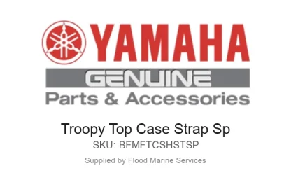 Troopy Top Case Strap Sp - Genuine Yamaha Product available at Flood Marine